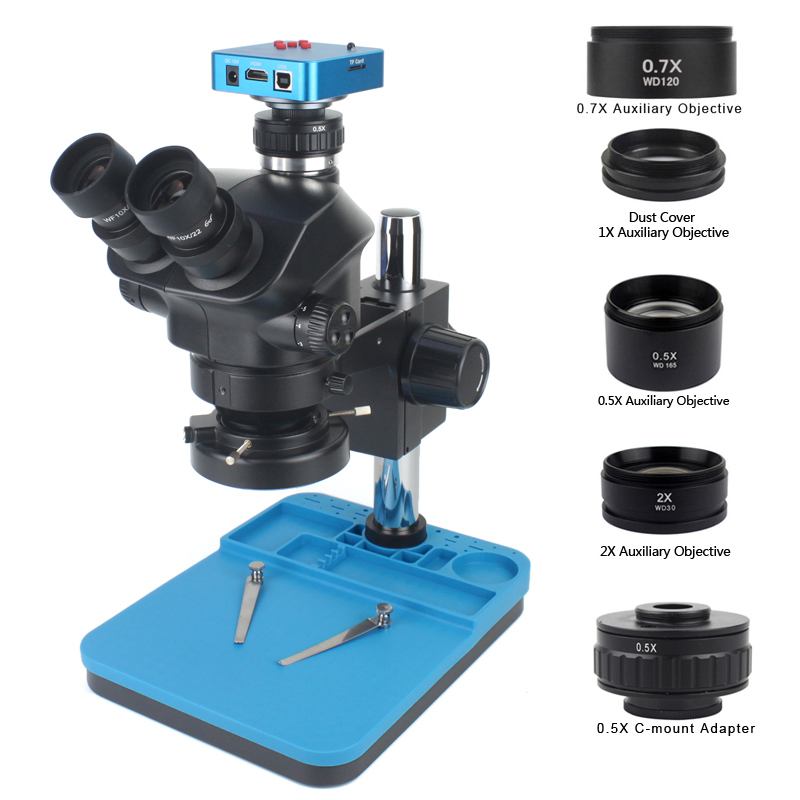 1080P 48MP 2K 4K HDMI USB VGA  - Simul-Focal Industrial Microscope 4K Hdmi recension och pris
