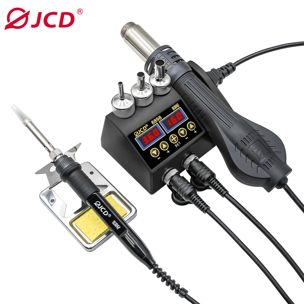 JCD 2 in 1 750W Soldering Stat - 2 In 1 Soldering Rework Station 750W recension och pris