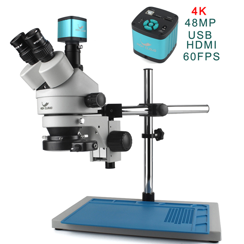 4K 48MP HDMI Camera Set 3.5X 9 - Simul-Focal Industrial Microscope 4K Hdmi recension och pris