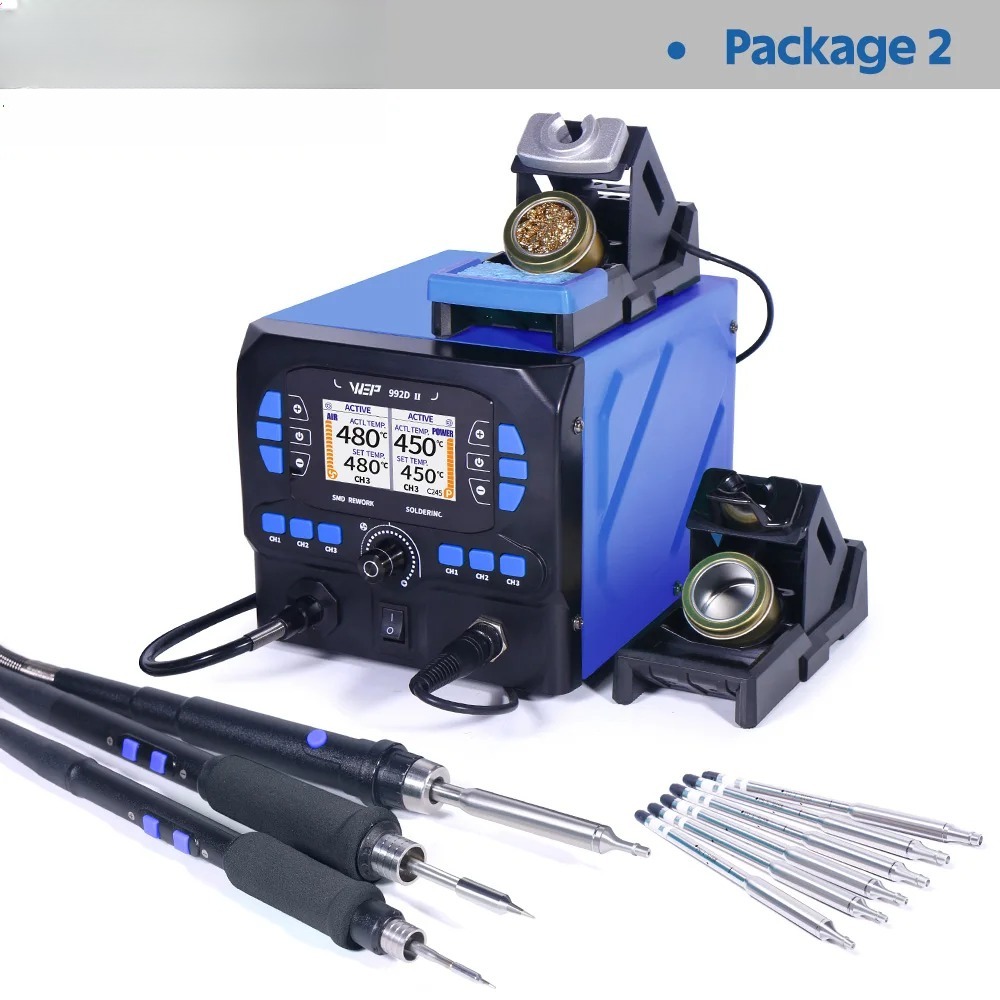 992D-II 2 In 1 LCD Display  Ho - C210 Precision Soldering Station recension och pris