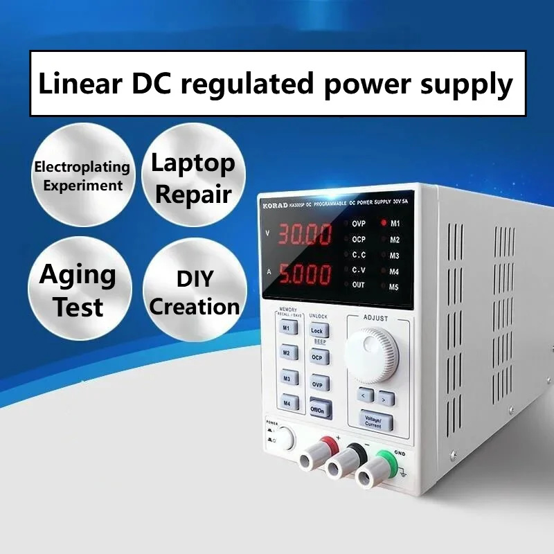 30V 60V 2A  3A 5A 10A Linear D - High Precision Dc Power Supply 30V 10A recension och pris