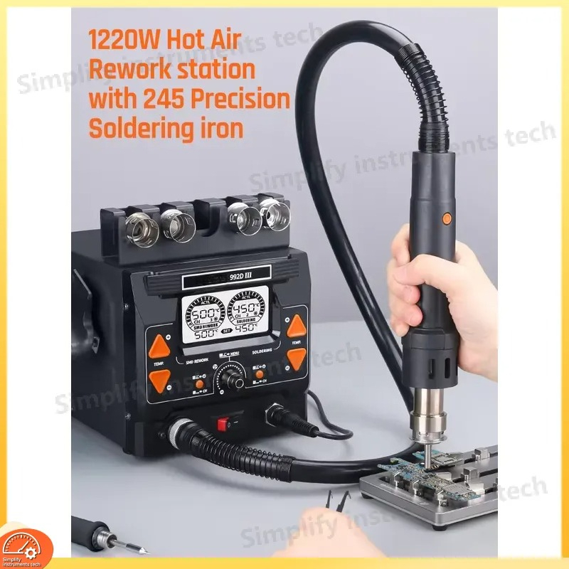 Silverflo 992D III 1220W Solde - C210 Precision Soldering Station recension och pris