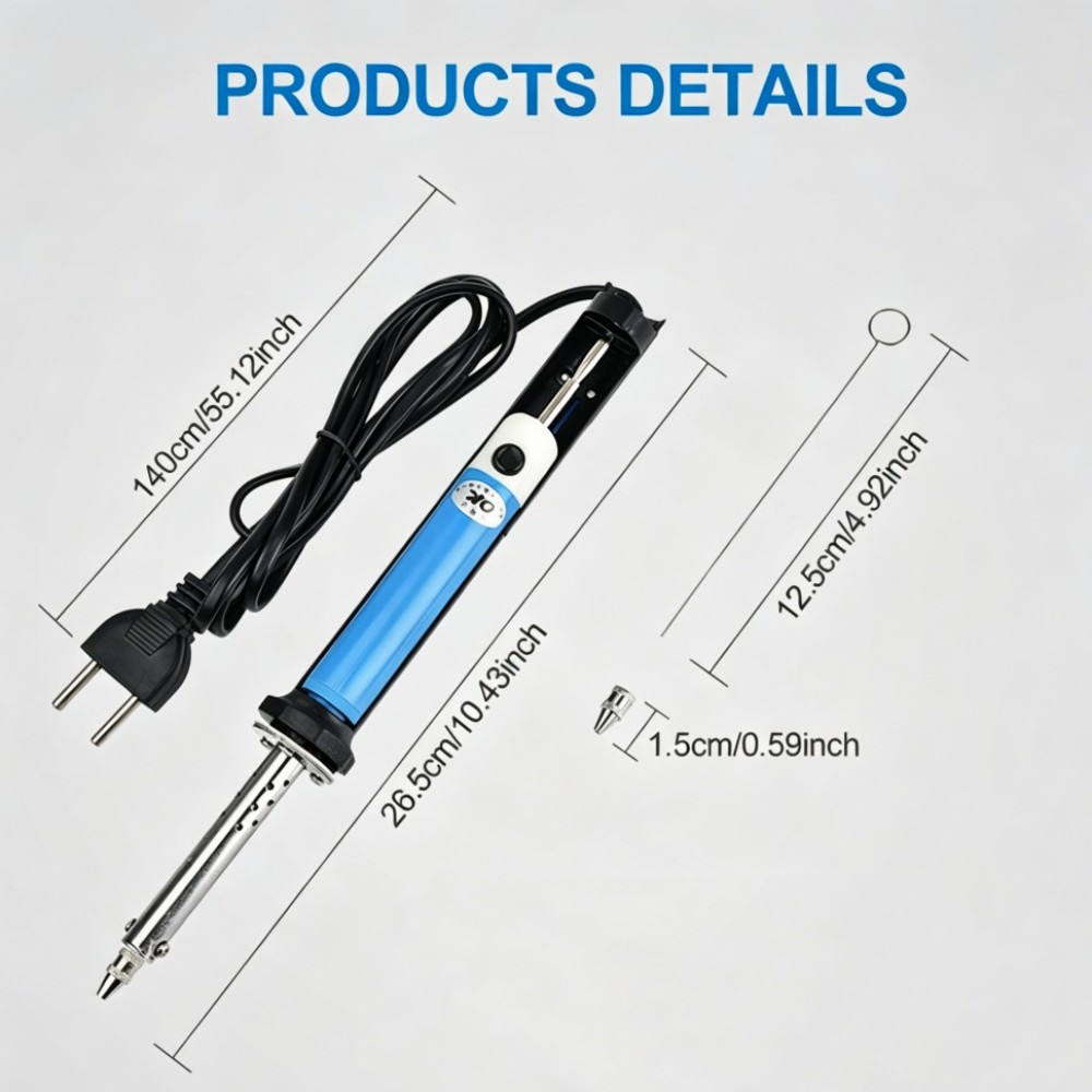 AC 220V Soldering Iron Electri - Desoldering Pump Electric Vacuum Station recension och pris