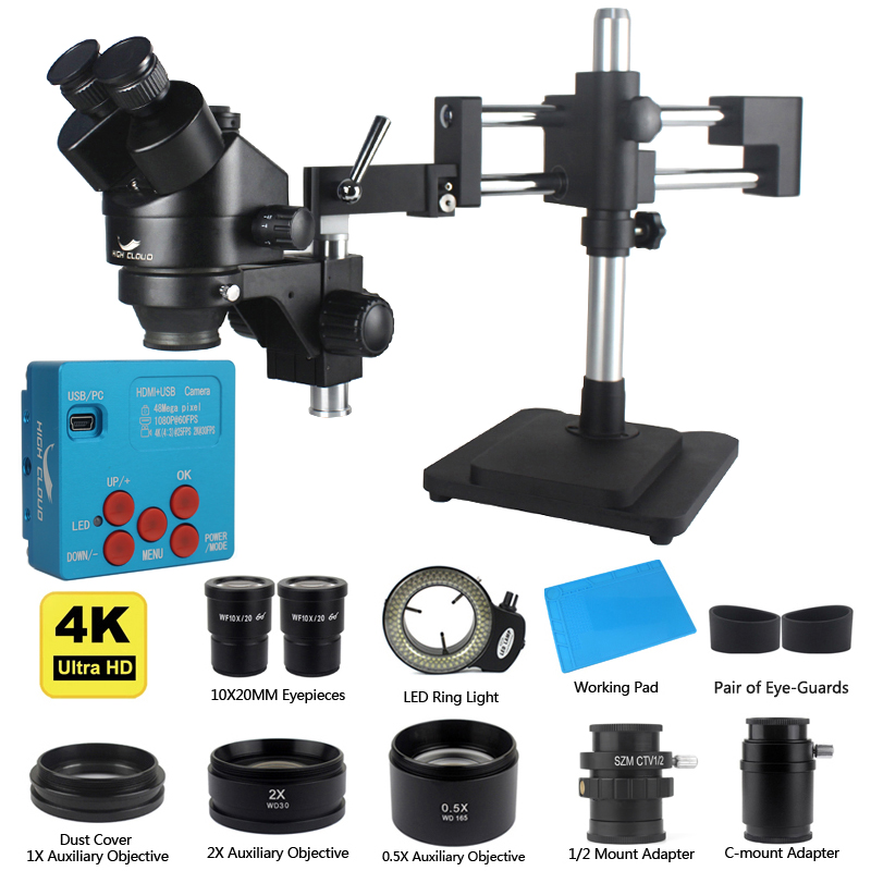 4K 48MP HDMI USB Industrial Ca - Simul-Focal Industrial Microscope 4K Hdmi recension och pris