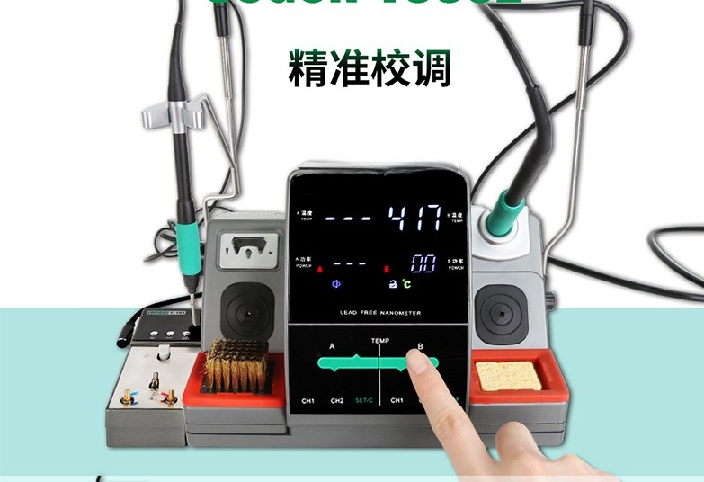 Nano welding table with C210 s - C115 Nano Soldering Iron Station recension och pris