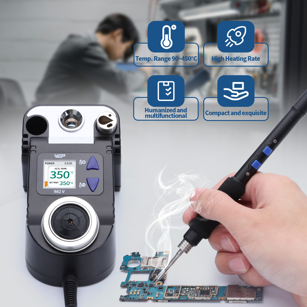 WEP Precision Soldering Iron K - C210 Precision Soldering Station recension och pris