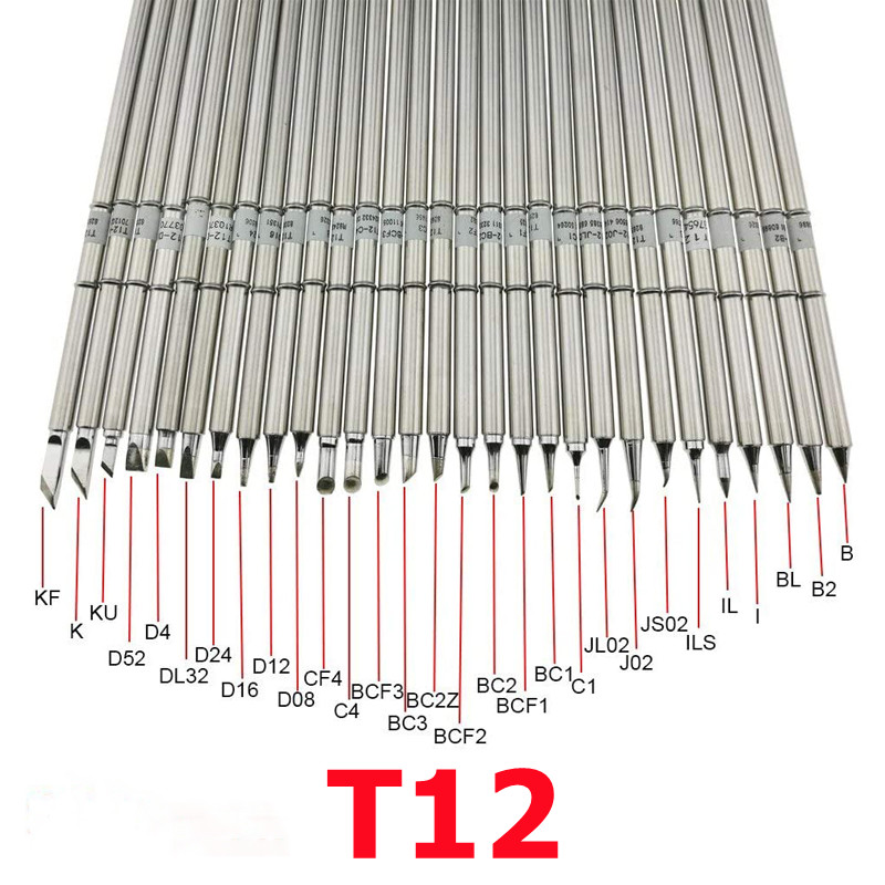 T12 Soldering Solder Iron Tips - T12 Soldering Station Oled recension och pris