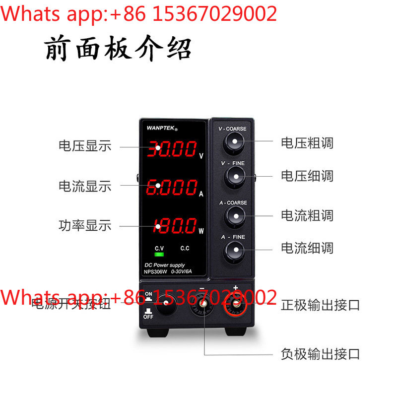 NPS3010W DC Power Supply Adjus - High Precision Dc Power Supply 30V 10A recension och pris