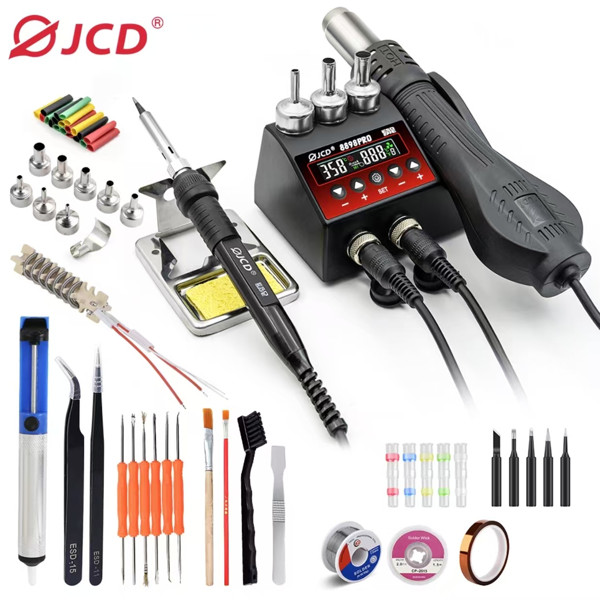 750W SMD Rework Soldering Stat - 2 In 1 Soldering Rework Station 750W recension och pris