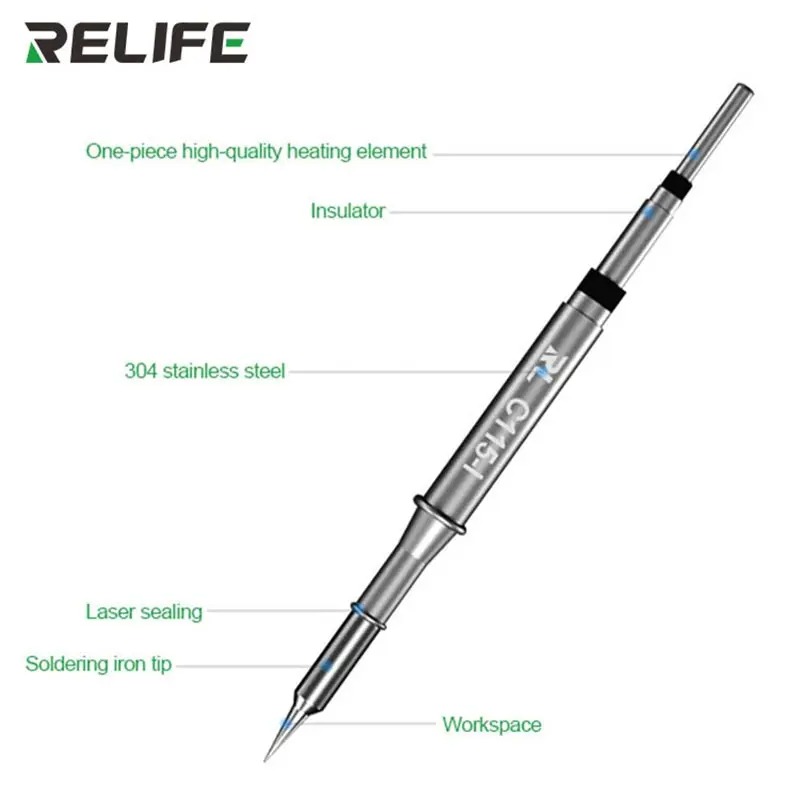 RELIFE C115-K/I/IS Nano-level  - C115 Nano Soldering Iron Station recension och pris