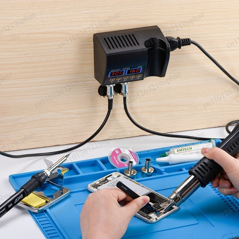 8898 2‑in‑1 750W LCD Digital S - 2 In 1 Soldering Rework Station 750W recension och pris
