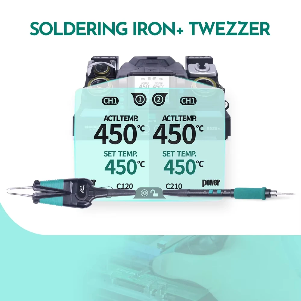 2026 SELL 982D-III Compatible  - C210 Precision Soldering Station recension och pris