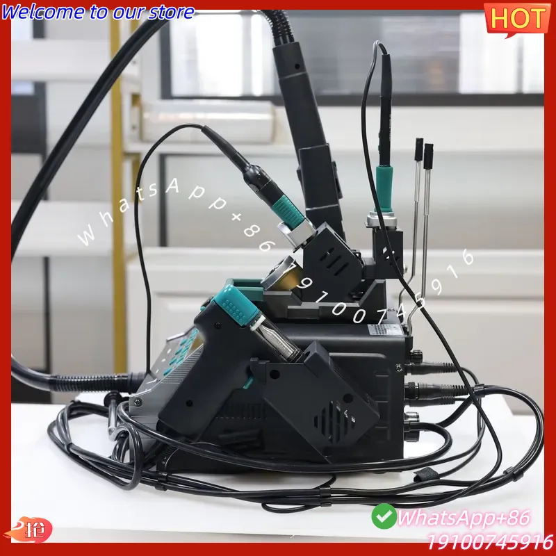2026Hot YIHUA-948D IV 5-in-1 S - Desoldering Pump Electric Vacuum Station recension och pris