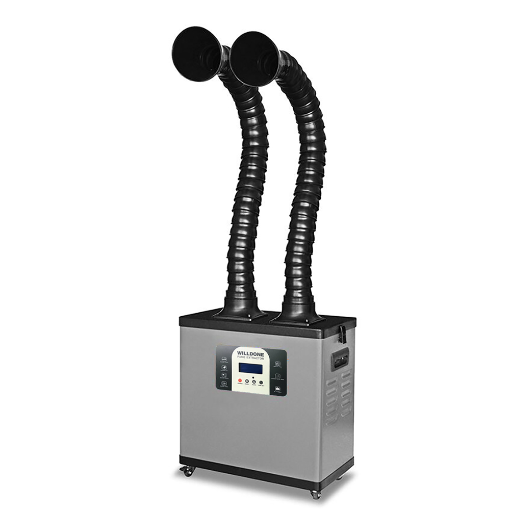 C200Y Portable High Power Dual - Fume Extractor Soldering Dual Arm recension och pris