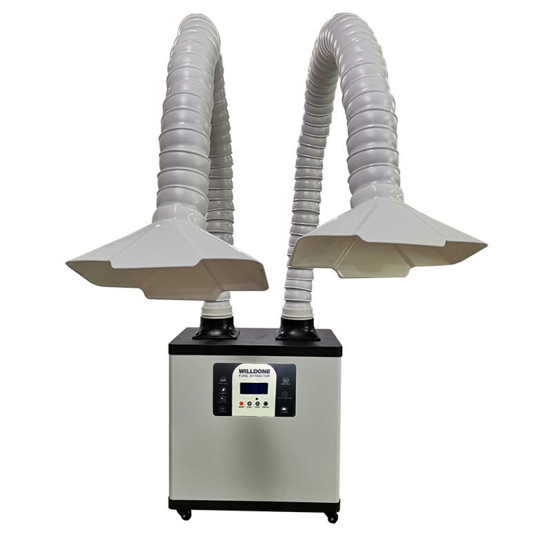 C200Y Portable High Power Dual - Fume Extractor Soldering Dual Arm recension och pris