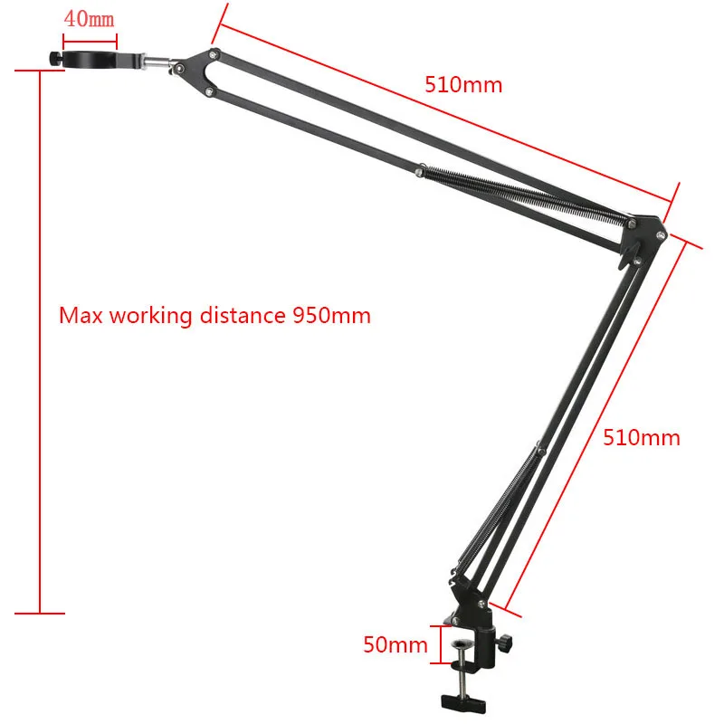 1X-200X Adjustable Zoom 4K 2K  - 4K Microscope Camera Sony Sensor recension och pris