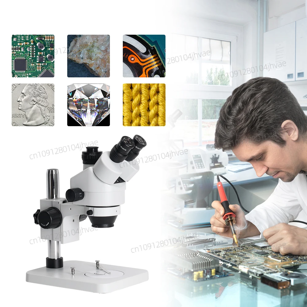 2025 NEW Real Photo 3.5X-45X   - Trinocular Stereo Microscope 7X-45X recension och pris