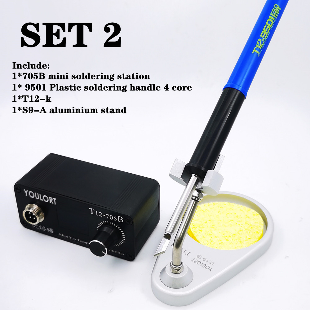 MINI T12-705B Soldering Iron s - T12 Soldering Station Oled recension och pris