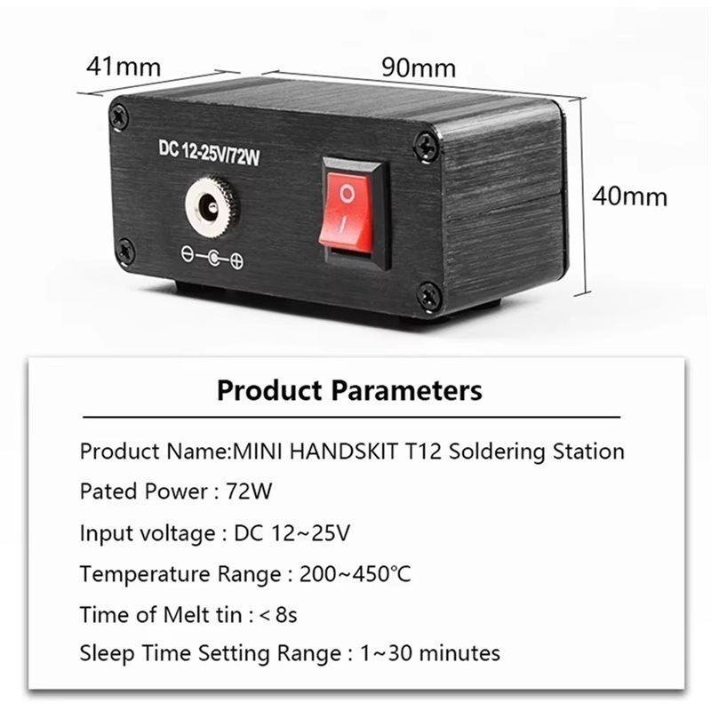 AB11-T12 For Home Repairing So - T12 Soldering Station Oled recension och pris