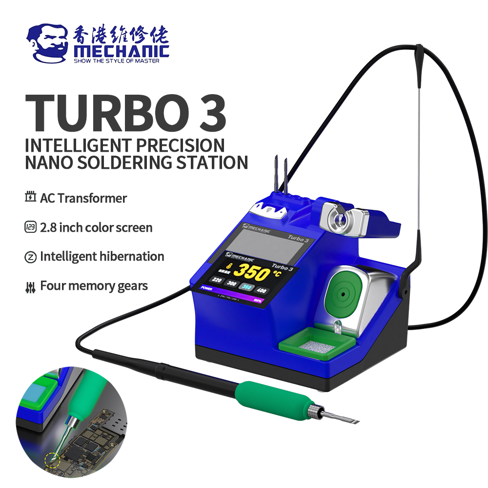 MECHANIC Turbo 3 150W Intellig - C210 Precision Soldering Station recension och pris