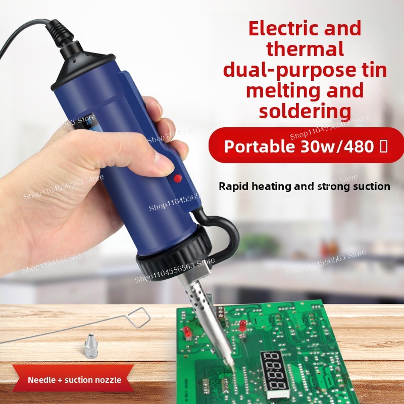 Electric Desoldering Gun with  - Desoldering Pump Electric Vacuum Station recension och pris