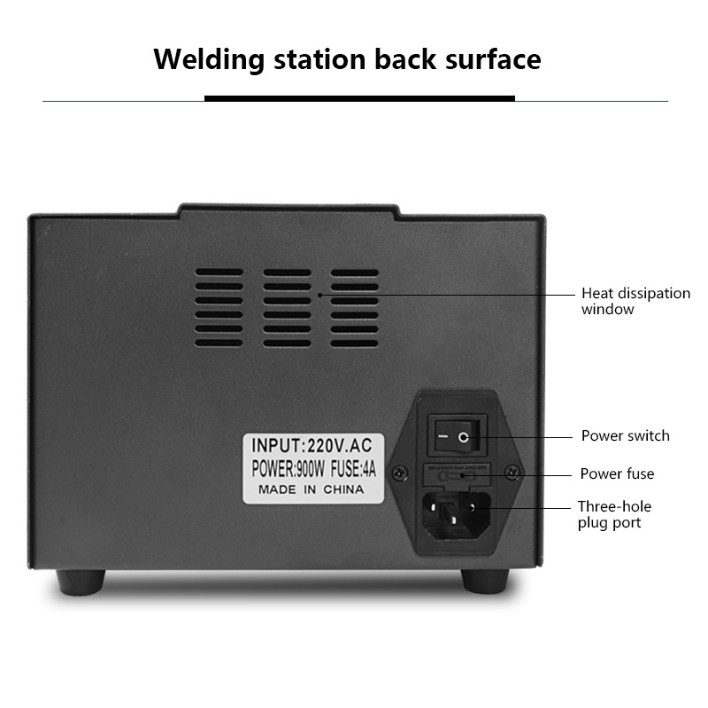 1000W220/110V 861DW HeatGun Le - Hot Air Rework Station 861Dw recension och pris