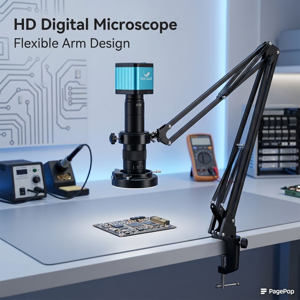 48MP 4K 1080P HDMI USB Industr - 4K Microscope Camera Sony Sensor recension och pris