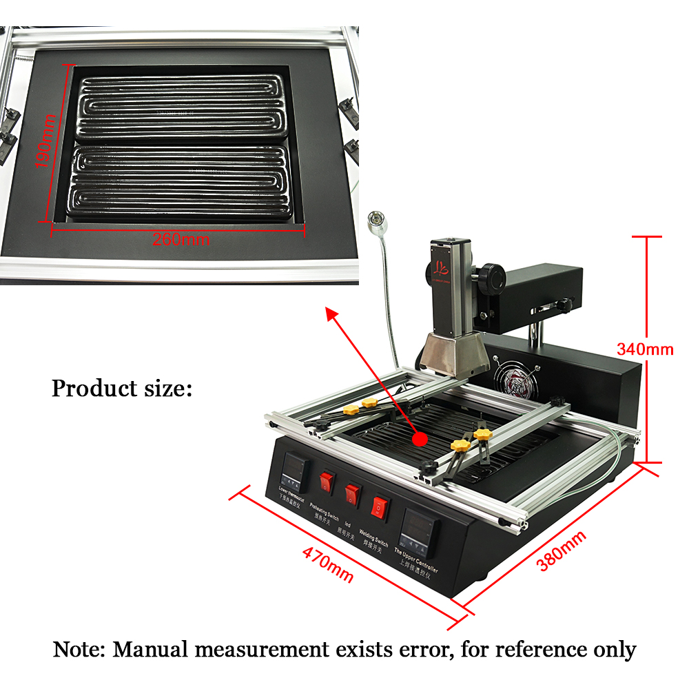 LY M770R BGA Rework Station 22 - Infrared Bga Rework Station recension och pris