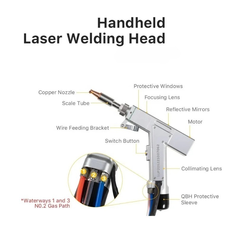 Handheld Fiber Laser Welding S - Laser Soldering Machine Handheld recension och pris