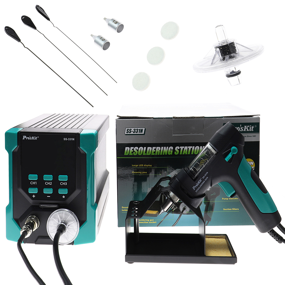 SS-331N Digital Electric Desol - Desoldering Pump Electric Vacuum Station recension och pris