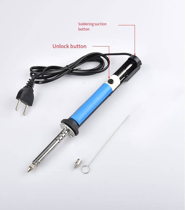 AC 110V/220V Electric Tin Suct - Desoldering Pump Electric Vacuum Station recension och pris