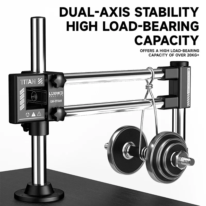 LUOWEI LW-GK02 Biaxal Double B - Articulating Arm Boom Stand Microscope recension och pris