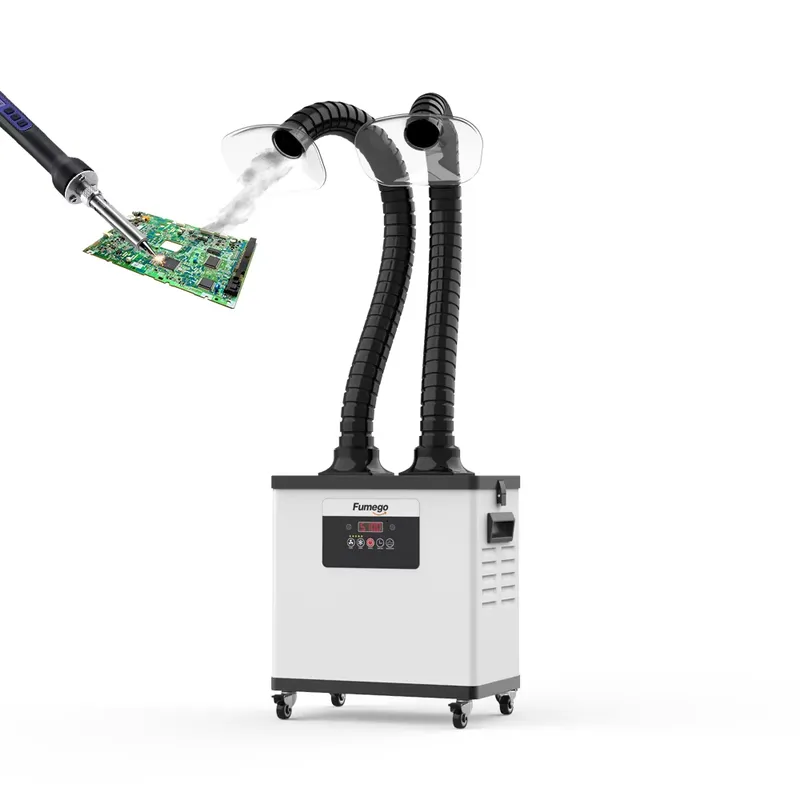 DX1002 Dual-Arm 200W Fume Extr - Fume Extractor Soldering Dual Arm recension och pris