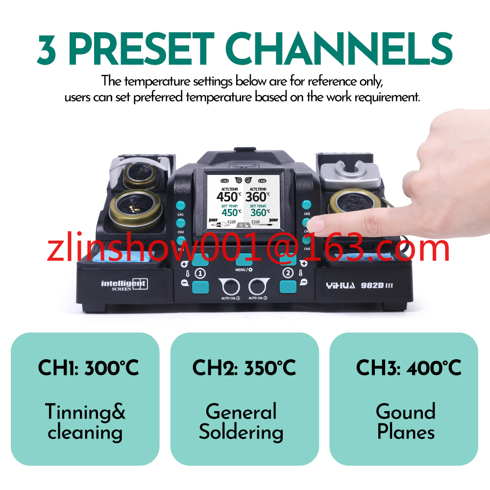 Precision Tweezers Soldering I - C210 Precision Soldering Station recension och pris