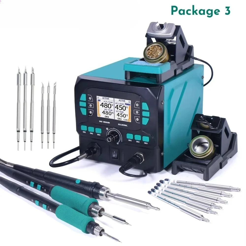 992D-II 2 In1 Tool Nano Hot Ai - C210 Precision Soldering Station recension och pris