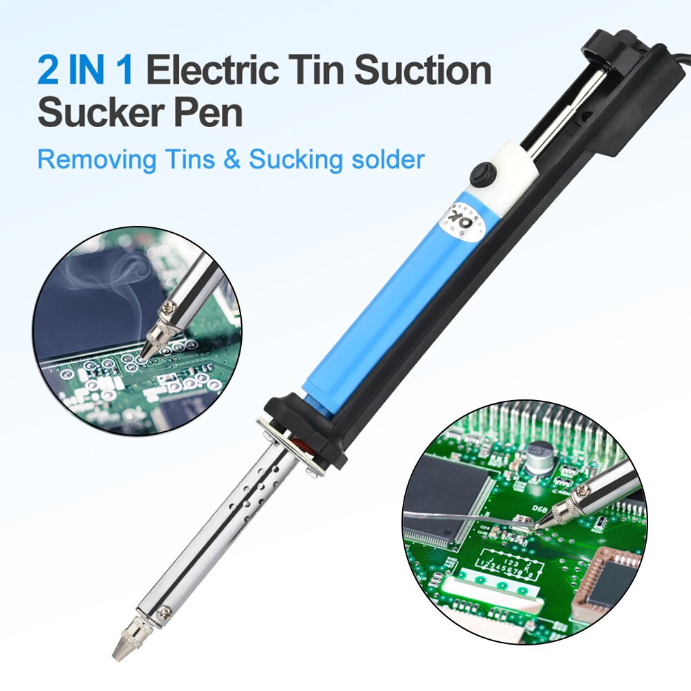 AC 220V Electric Desoldering M - Desoldering Pump Electric Vacuum Station recension och pris
