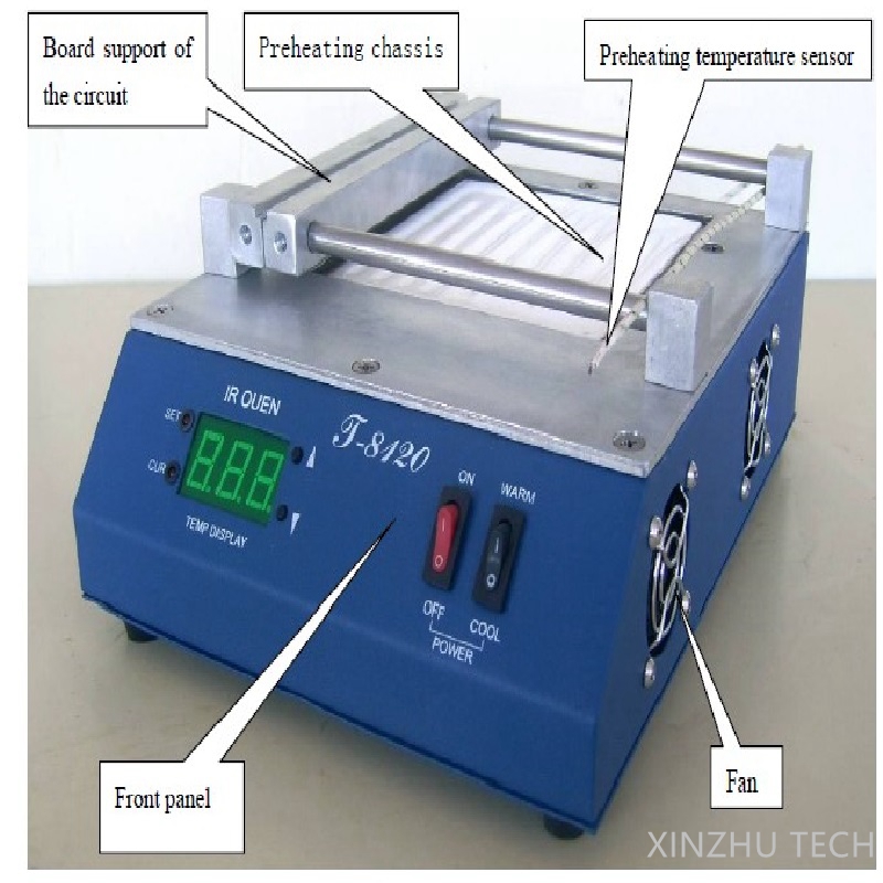 PUHUI T-8120 Preheater IR Preh - Infrared Bga Rework Station recension och pris