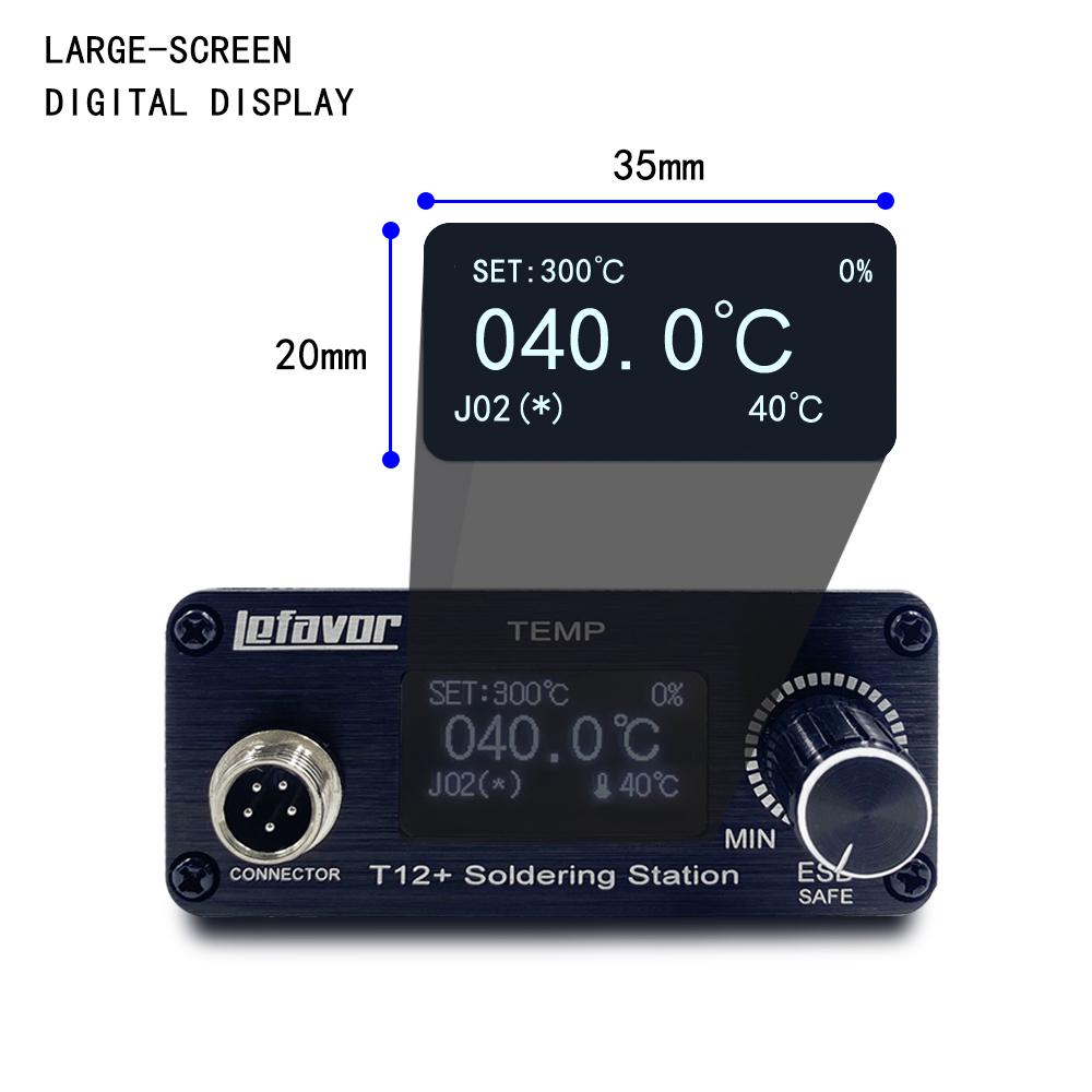 T12+ Soldering Station Solderi - T12 Soldering Station Oled recension och pris